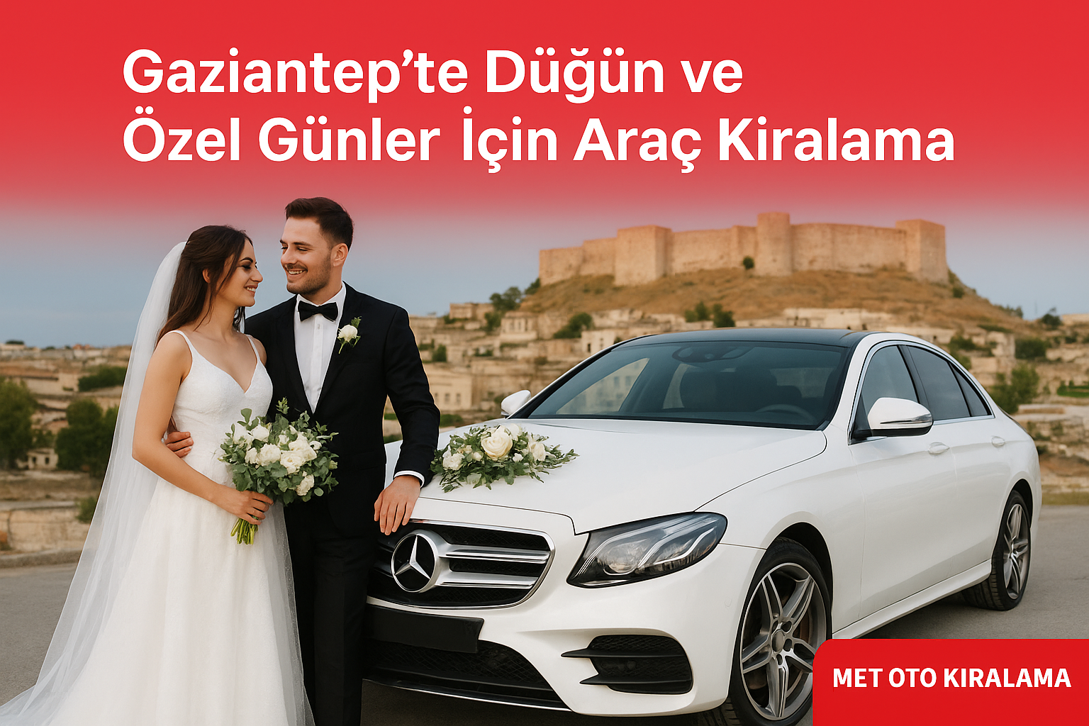 Gaziantep te Düğün ve Özel Günler İçin Araç Kiralama Rehberi Met Oto Kiralama
